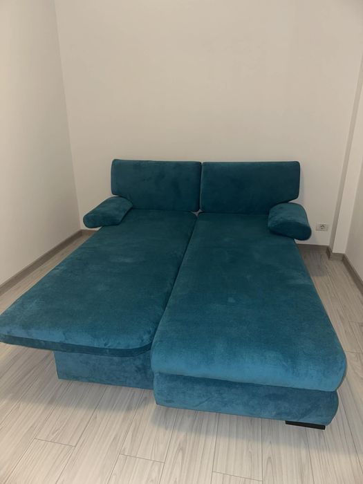 Canapea extensibila (Albastra)