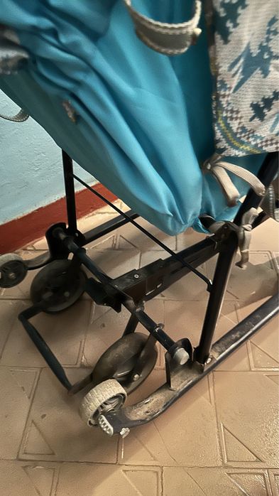 Сани зимний теплый