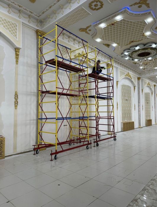 Леса на колесах аренда