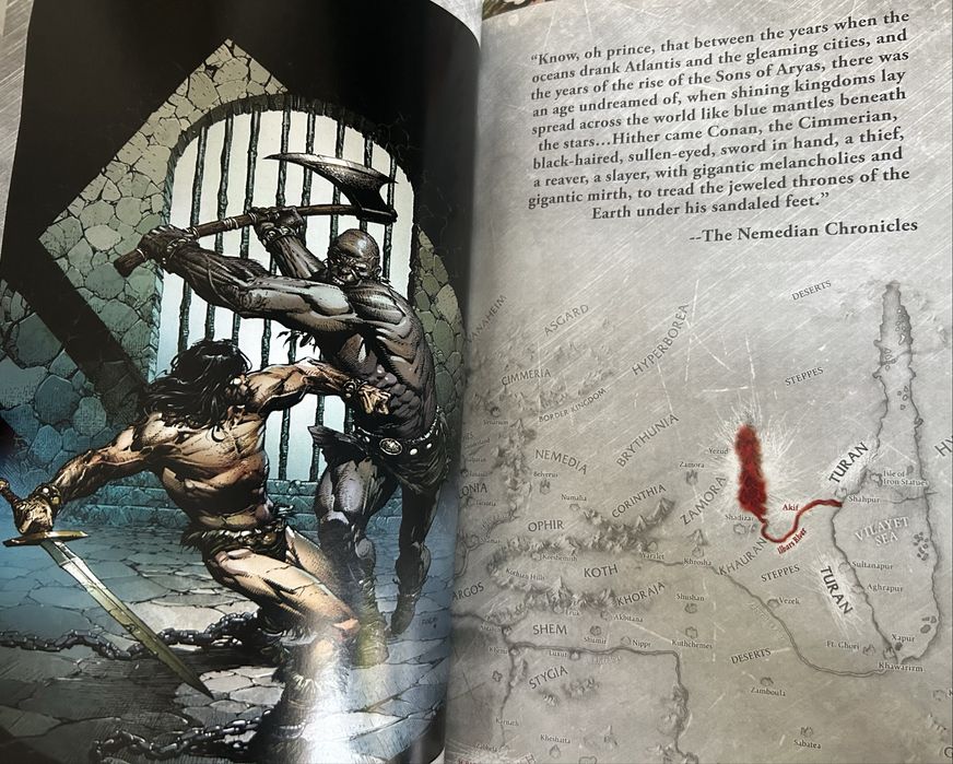Colectie romane grafice Marvel:  Savage Sword of Conan - 2 volume, impecabile