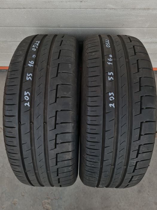 Летни гуми 2 броя CONTINENTAL PremiumContact6 205 55 R16 дот 0522