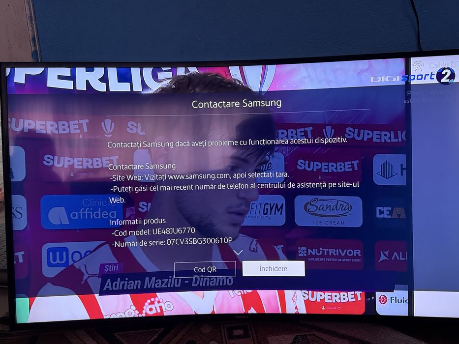 Televizor Samsung Curbat