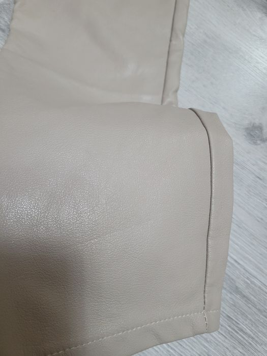 Кожаные брюки,  тёплая куртка