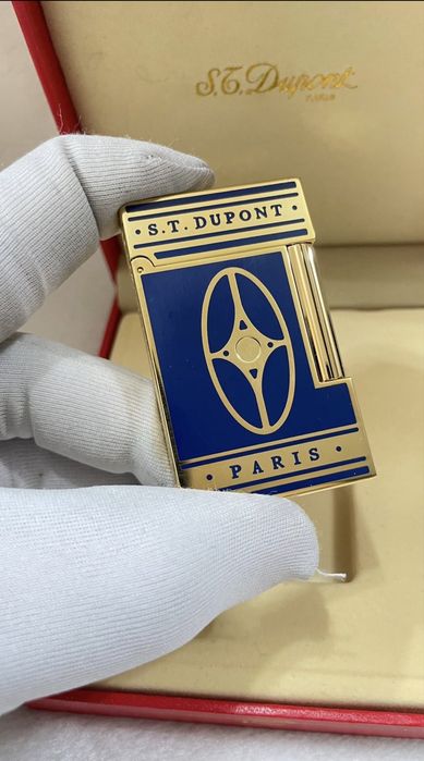 St dupont стоманена запалка