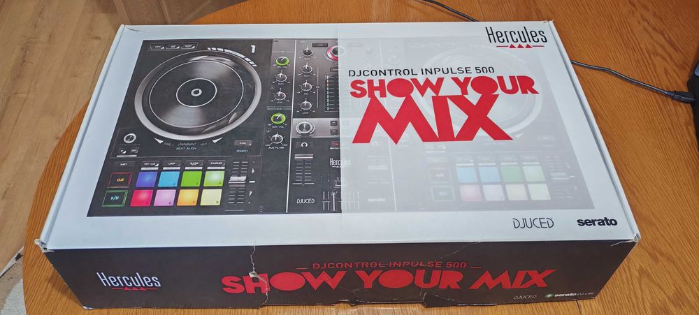 !Vânzare Rapidă! Hercules DJControl Inpulse 500 + Behringer UMC202HD