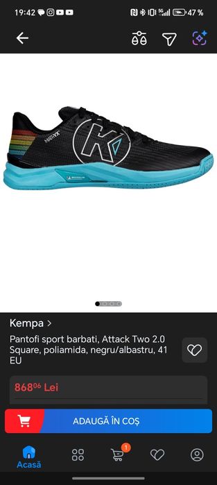 Adidasi de sala | Kempa Attack Two 2.0 Square