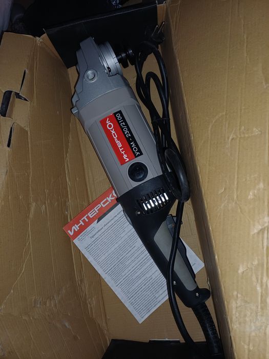 Штроборез новый.