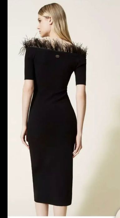 Платье twinset черное