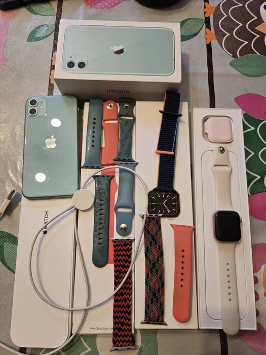 Iphone 11+Apple watch 6