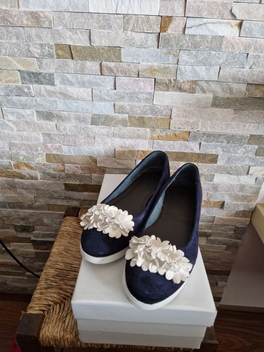 Balerini piele 100%, masura 37,5 - 38