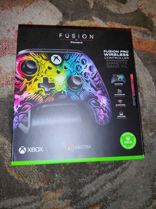 Xbox controler wireless Fusion Pro Serie xIs, Lumectra, sigilat