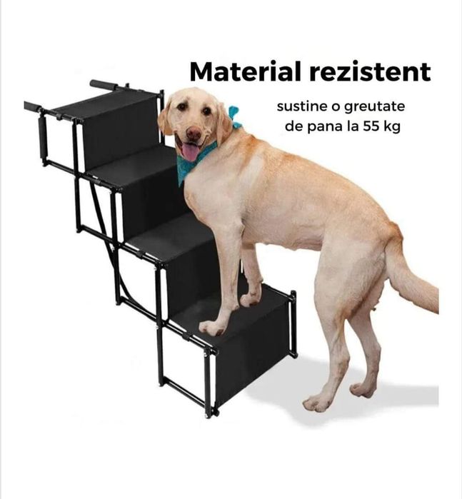 Rampă pliabila textila pentru câini