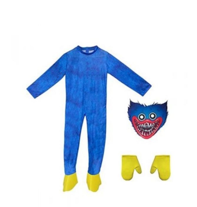 Детски костюм Хъги Лъги с маска, Костюм за деца Huggy Wuggy