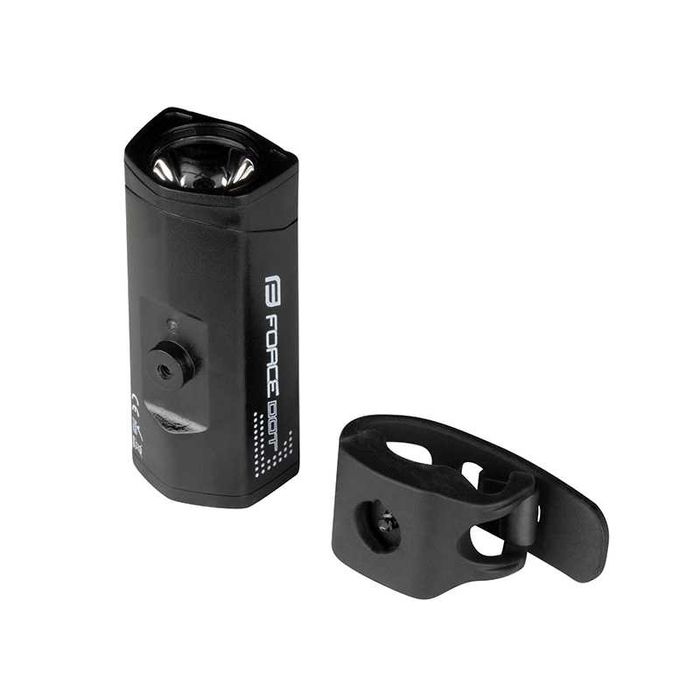 Комплект LED светлини за велосипед колело FORCE DOT USB, Фар и Стоп