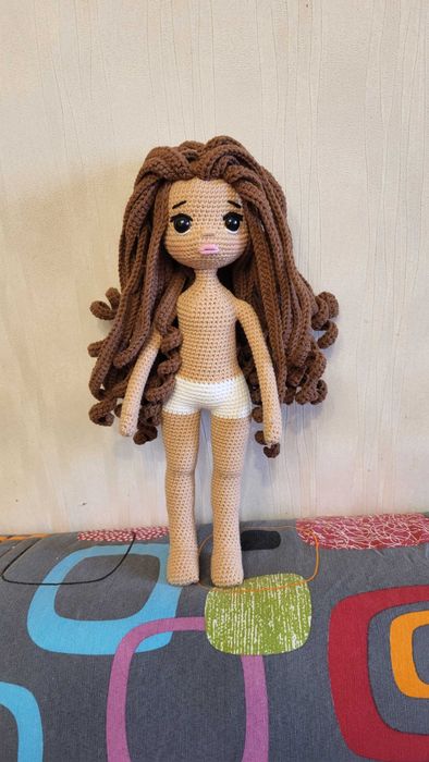 Вязаная  куколка