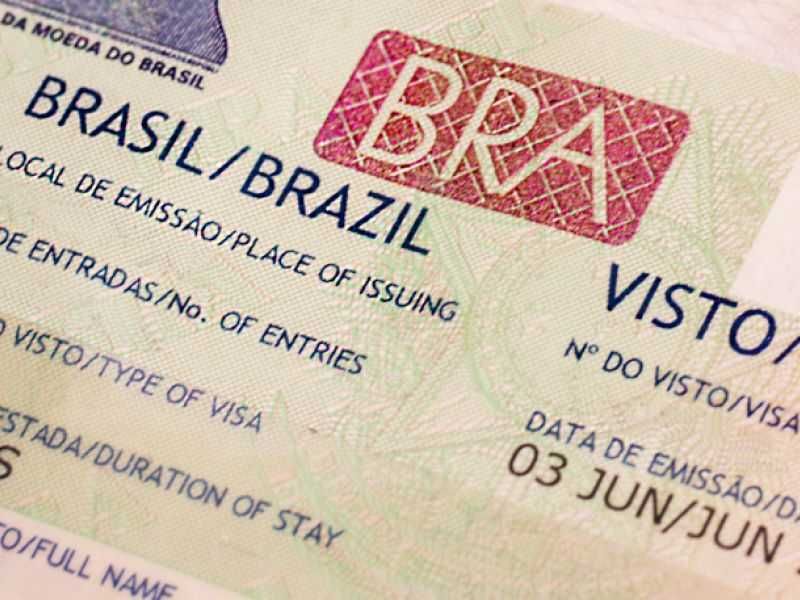Brazilya viza, sayohat, Виза в Бразилия (олдиндан тулов йук)