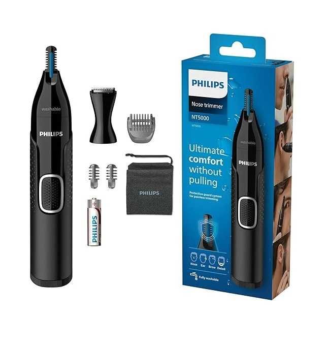 Прецизен тример за нос, уши и вежди Philips Series 5000 NT5650/16