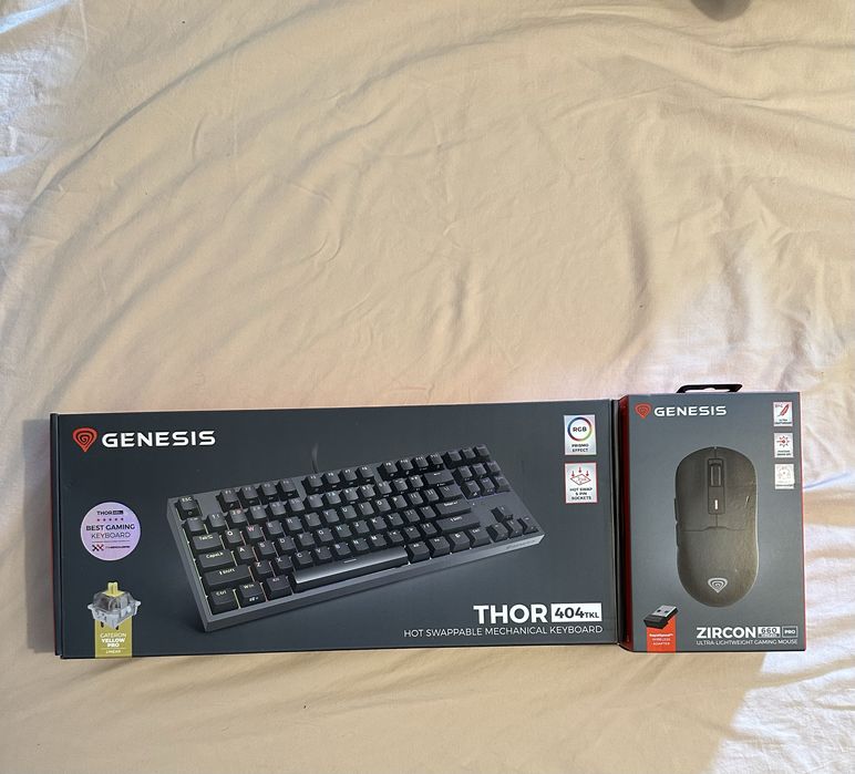 Tastura Genesis Thor 404 TKL, Mouse 660 Pro Wireless