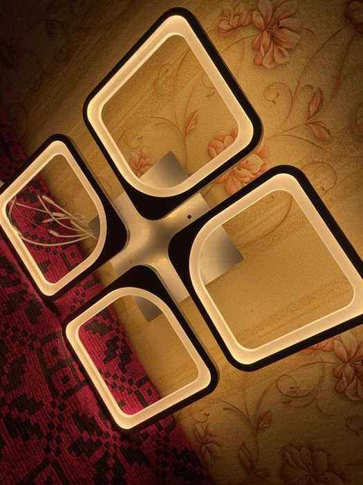 Лампа люстра led светильник потолочный