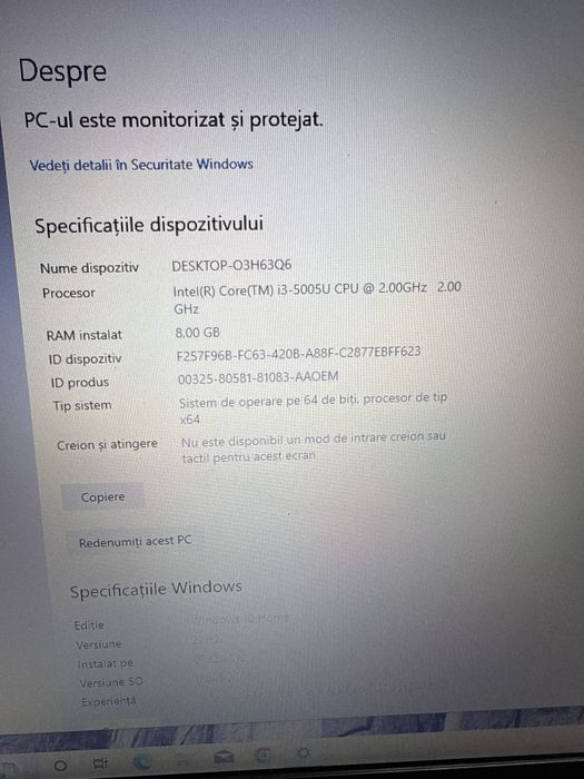 Laptop HP 17 i3 5gen 8g 256g ssd Radeon 2g