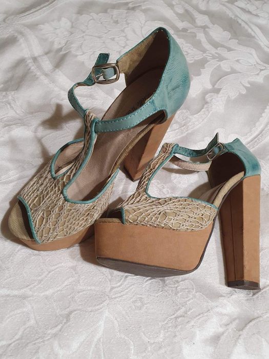 Sandale de vara cu toc mărimea 36