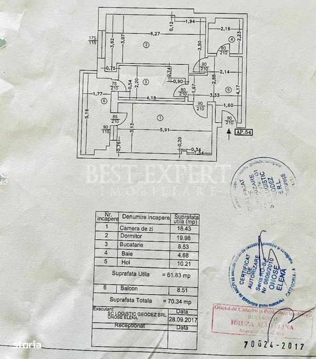 2 Camere Decomandat | Metrou N. Teclu 5 Min| Parcare Acoperita| Mobila