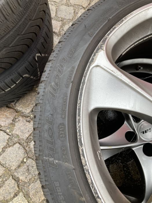 Джанти за Мерцедес със зимни гуми 255 45 r 18
