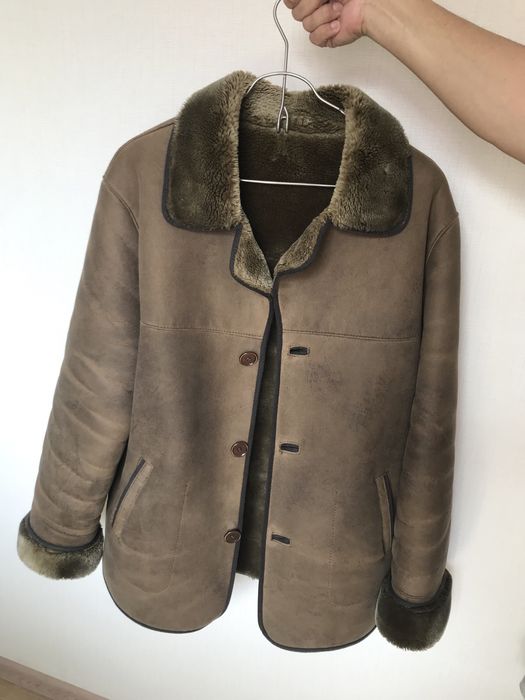 Мужская куртка дубленка бу