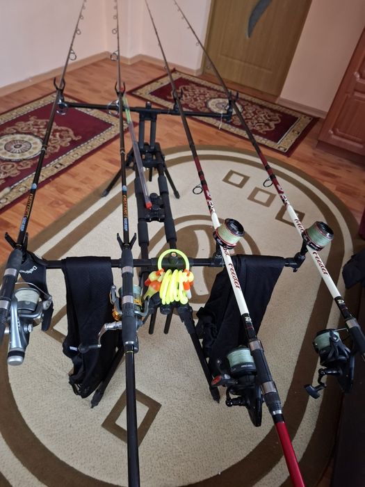 Set pescuit lansete siguranță pescuit