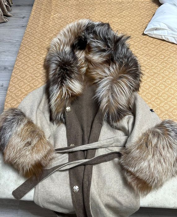 Palton Alpacacu blana naturala