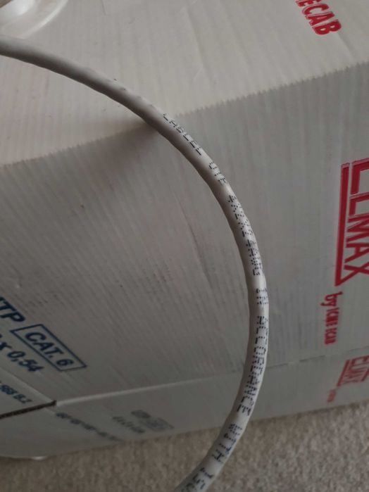 Cablu internet UTP CAT6 500MHz