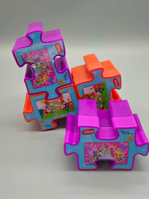 Комплект 4 детски пъзела Disney в кутии тип пъзел 36/48 части,30x20 см