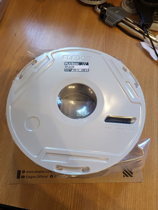 Filament imprimanta 3d Elegoo pla negru