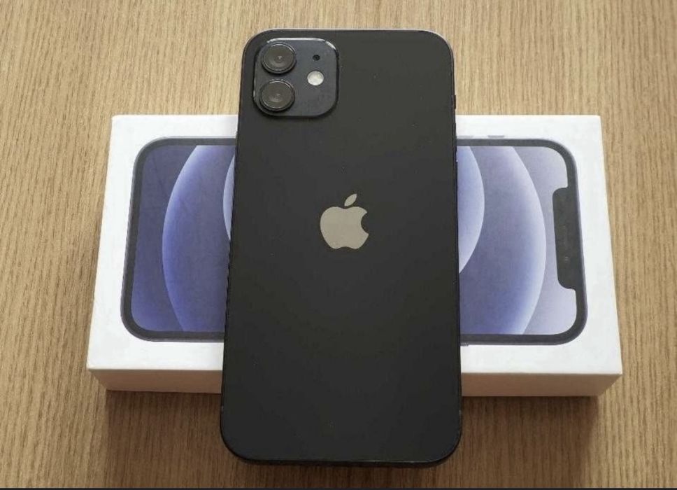 Iphone 12 Black 5G; Impecabil; Bateria 90%