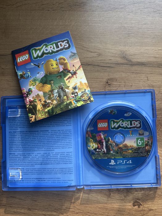 диск на пс 4 Lego Worlds