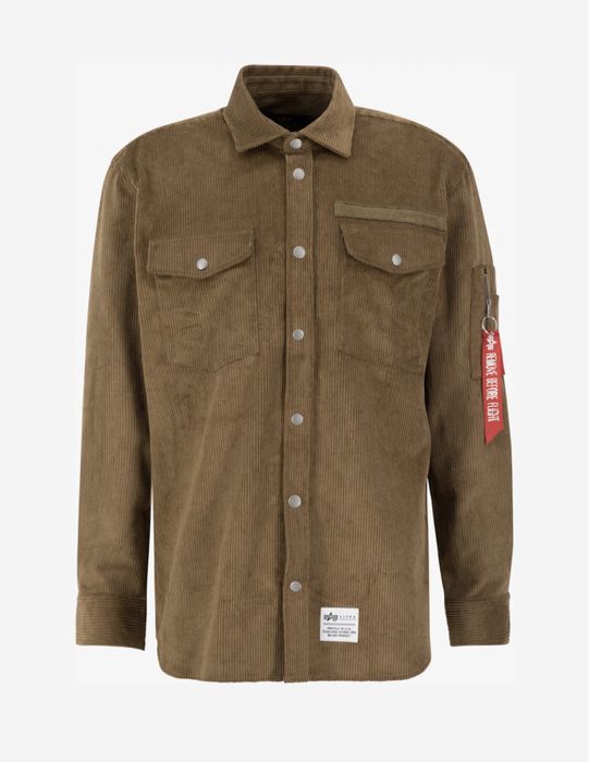 Alpha Industries Cord Overshirt ОРИГИНАЛНО мъжко яке - L и XL