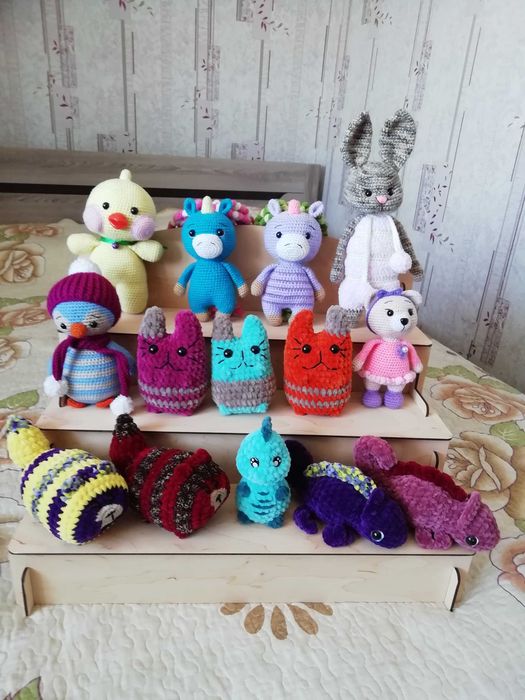 Игрушки вязаные ручной работы