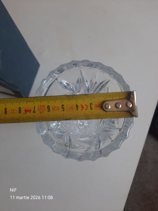 Vaza cristal Boemia