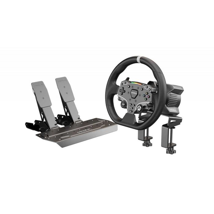 MOZA R3 Bundle Baza R3 Volan ES Pedale SR-P Lite Double R3 Table Clamp