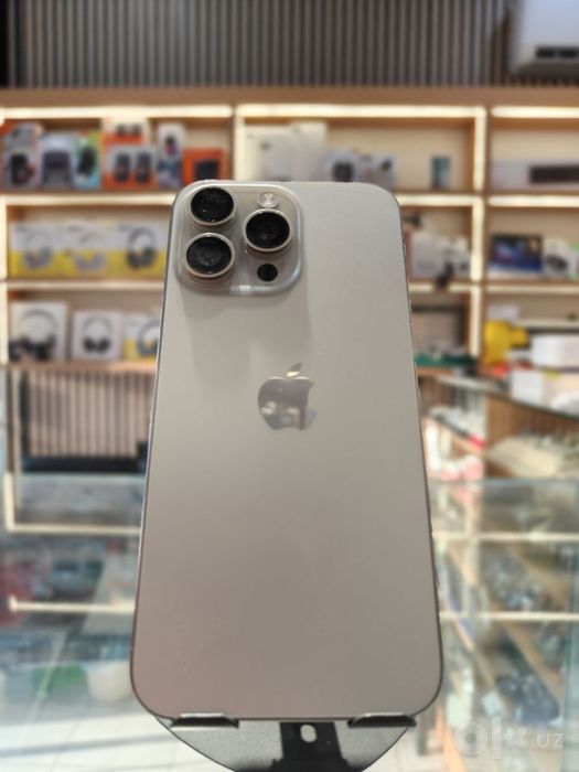 iphone 15 pro max 256 gb batareya 84 uziniki rodnoy xech qayeri ochilm