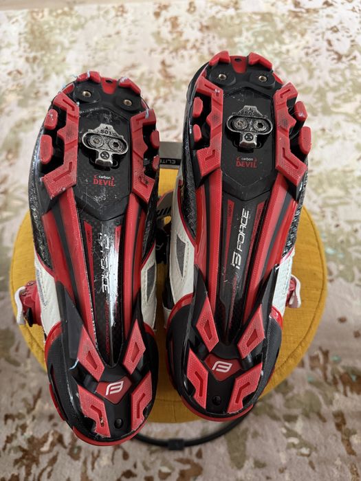 pantofi pentru ciclism MTB (Mountain Bike)Force MTB Carbon Devil.