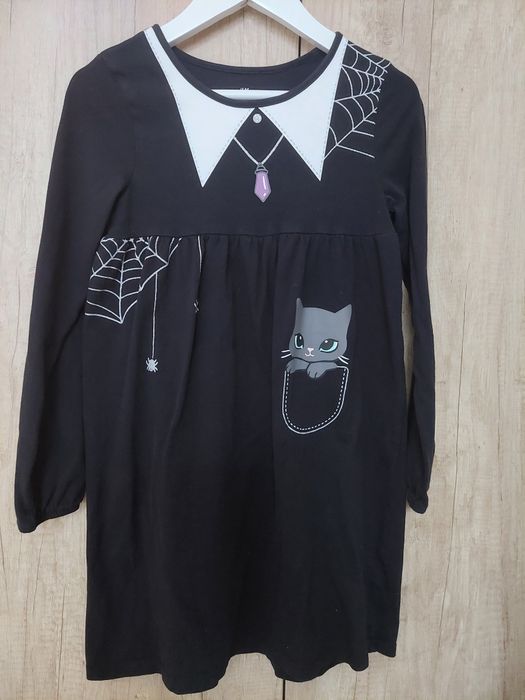 Set rochita si fusta Halloween marime 122-128
