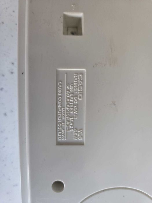 Casio VL-Tone VL-5 instrument muzical SYNTHESIZER