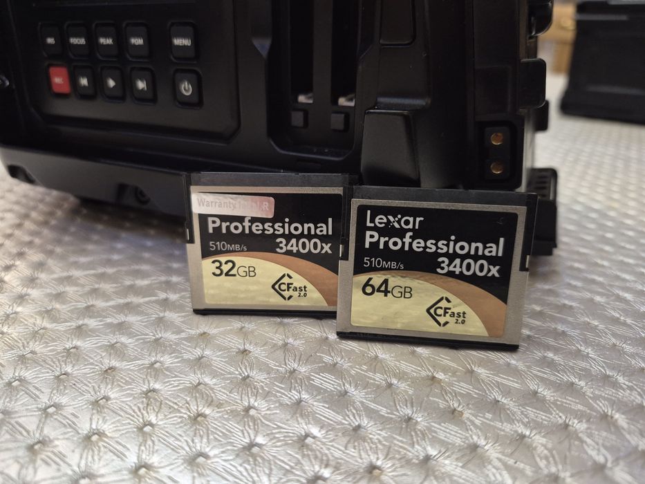 Blackmagic ursa mini 4.6k ef кинокамера, видеокамера