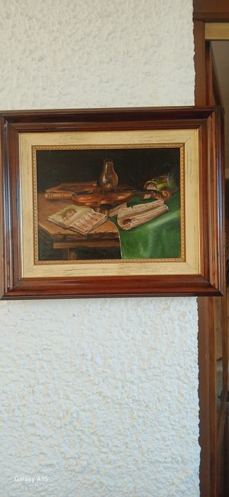 Оригинална картина с маслени бои ,сигнирана