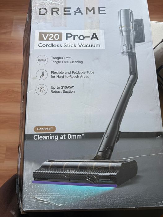 Вертикална безкабелна прахосмукачка Dreame V20 Pro-A (210AW) – Като нова!