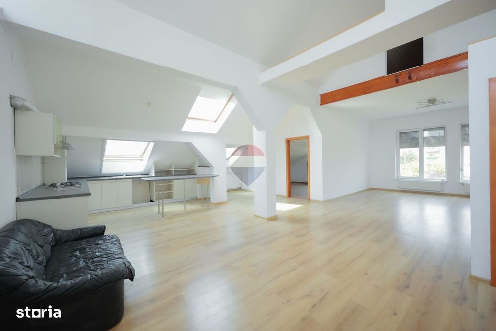Apartament la mansardă – peste 140 mp utili | 3 dormitoare | Nufărul
