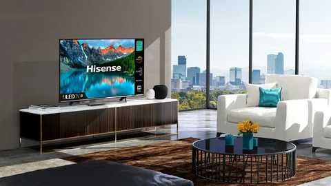 Телевизор 43 Hisense Vidaa платформа Smart Tv +кронштейн бонус