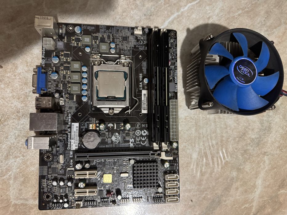 Продам материнскую плату, озу, , кулер