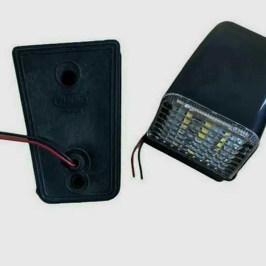 1бр.Диодни ЛЕД LED БЕЛИ габарити с 18 SMD за Волво Volvo FH FL FM FH12